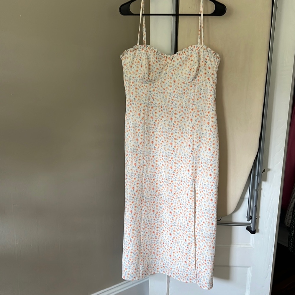 French Collection floral print dress